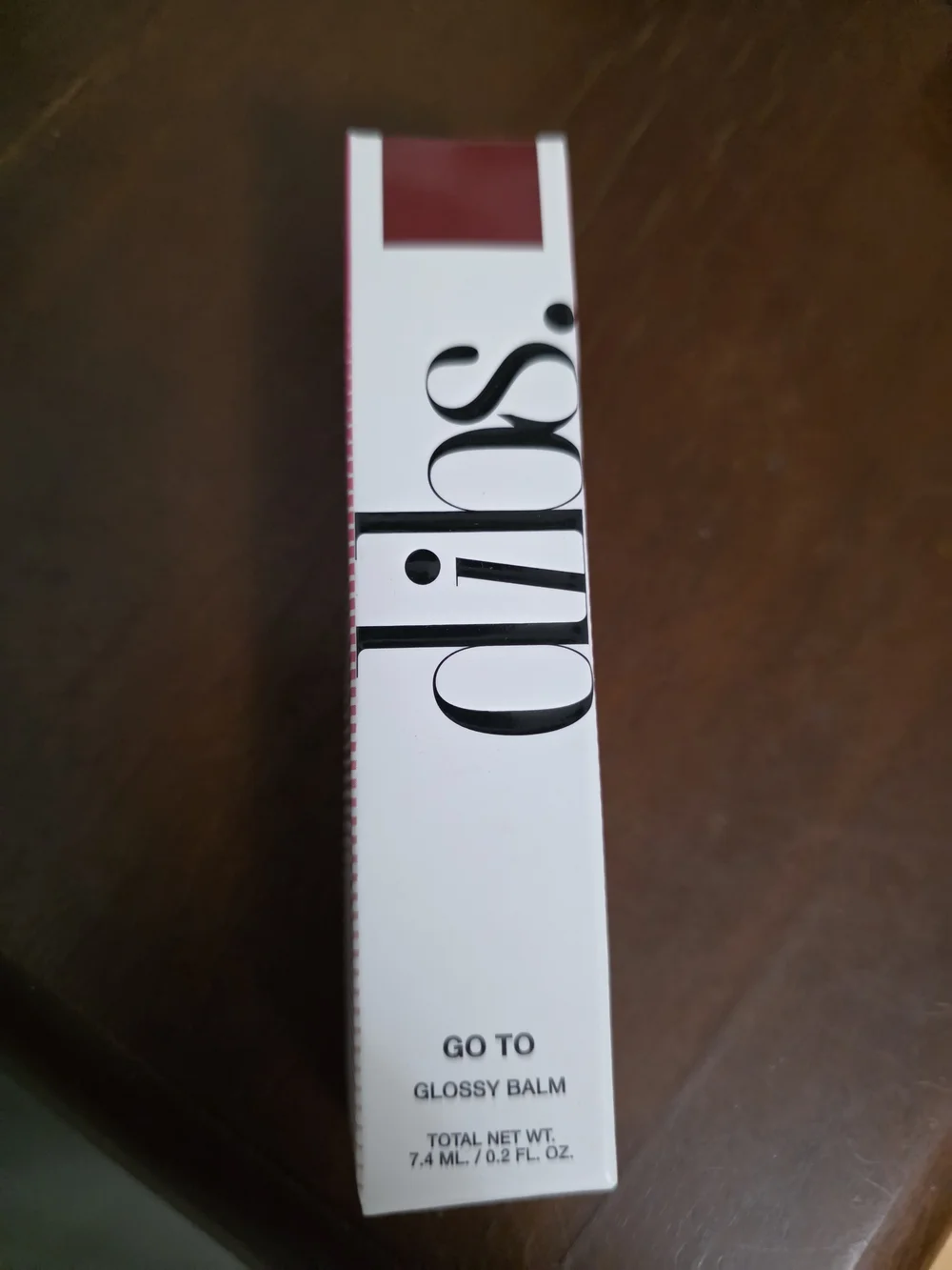 Beauty Stat Brown Metallic Lip Gloss- Soda Pop